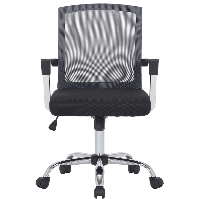 Chaise de bureau Mableton noir/gris