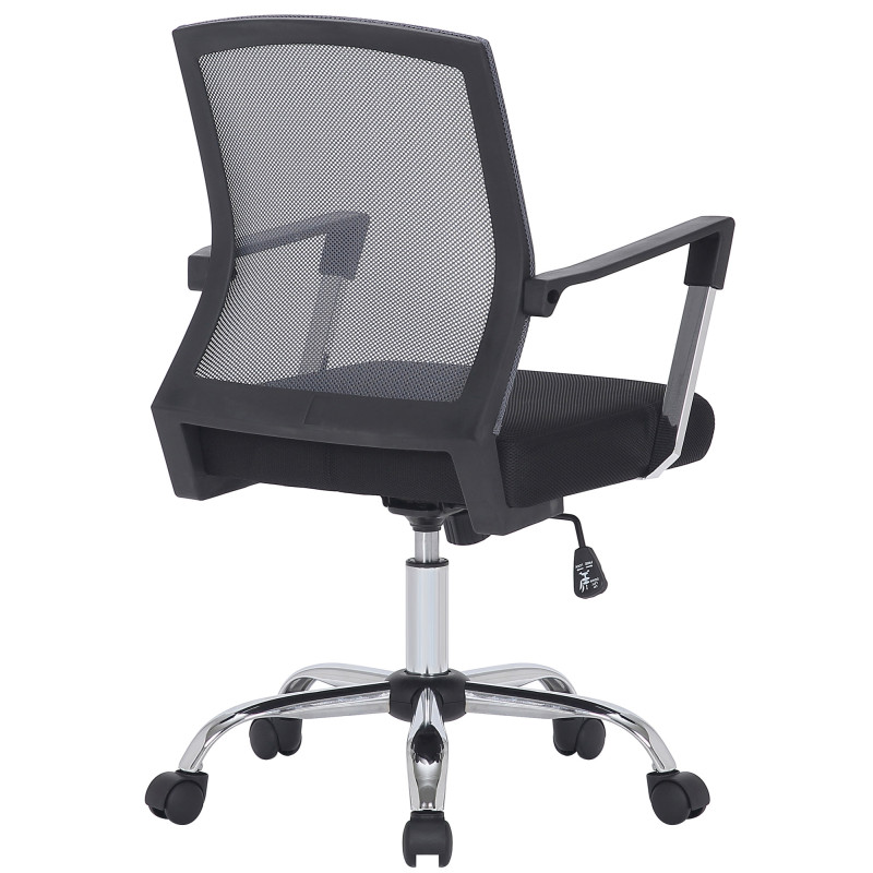 Chaise de bureau Mableton noir/gris