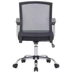 Chaise de bureau Mableton noir/gris