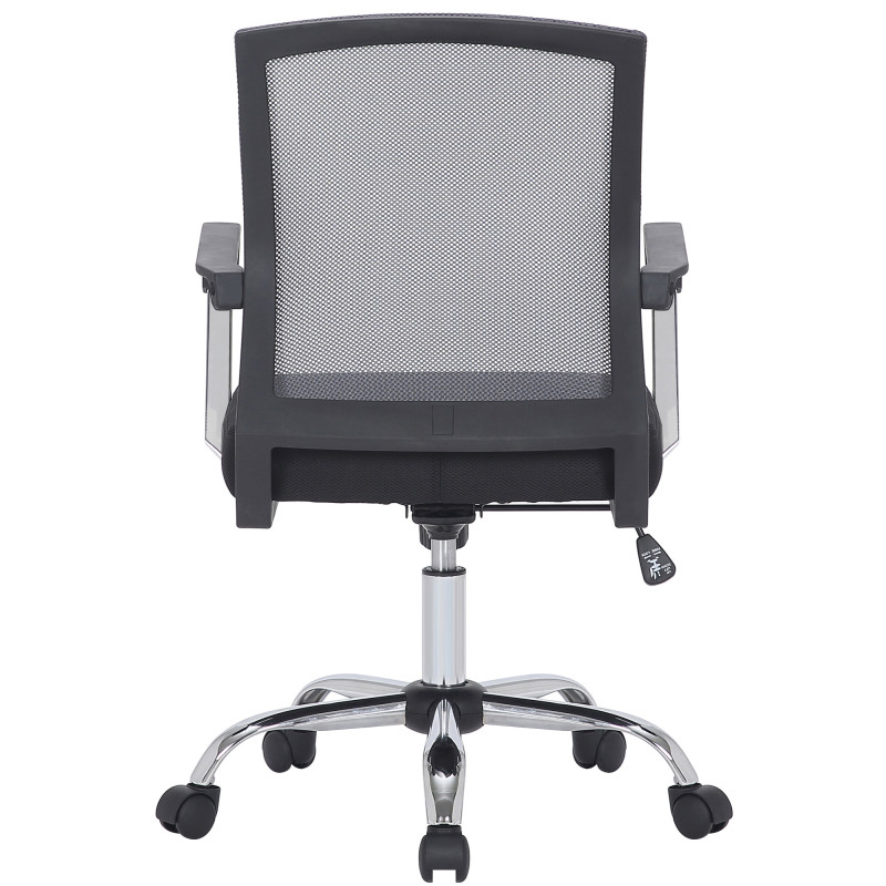 Chaise de bureau Mableton noir/gris