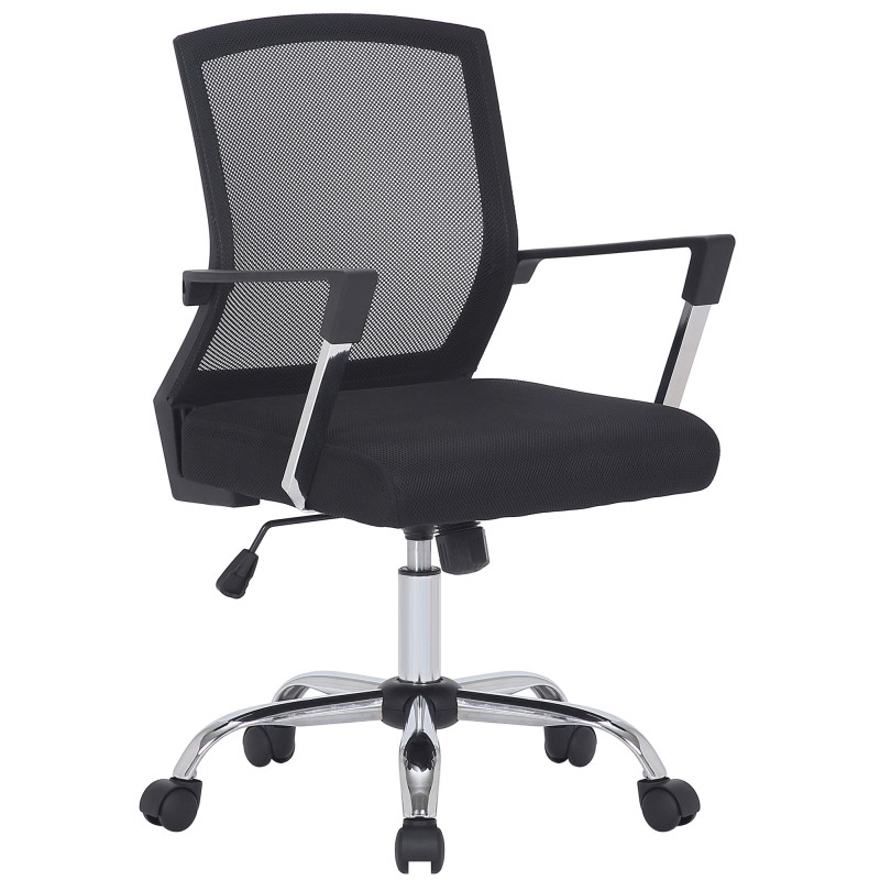 Chaise de bureau Mableton noir/noir