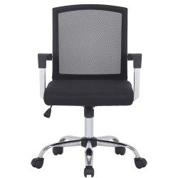 Chaise de bureau Mableton noir/noir