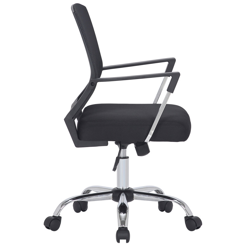Chaise de bureau Mableton noir/noir