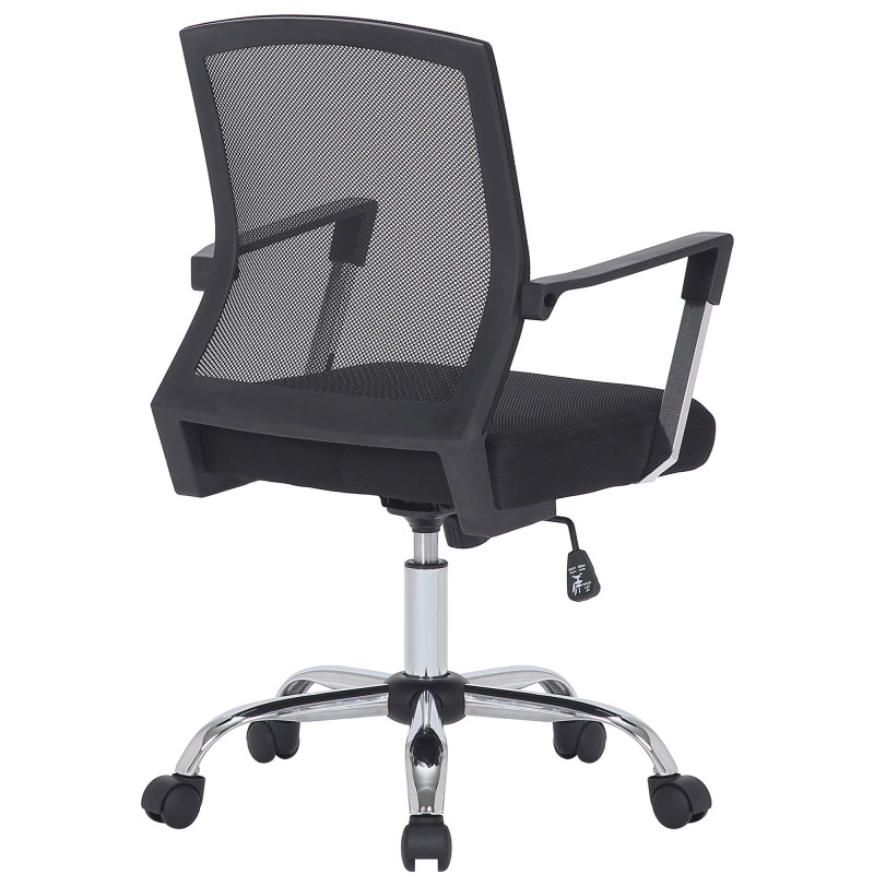 Chaise de bureau Mableton noir/noir