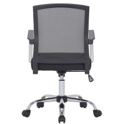 Chaise de bureau Mableton noir/noir