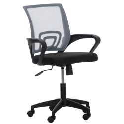 Chaise de bureau Auburn gris
