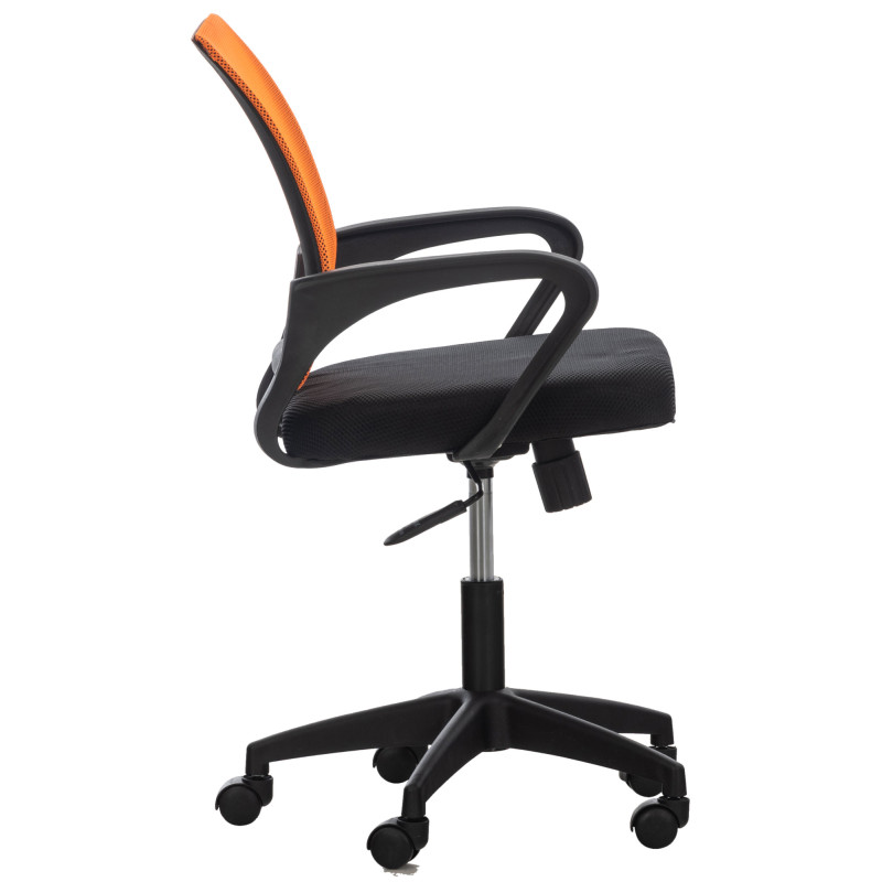 Chaise de bureau Auburn orange