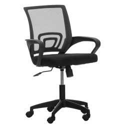 Chaise de bureau Auburn noir