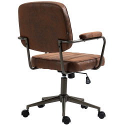 Chaise de bureau Natrona Cognac