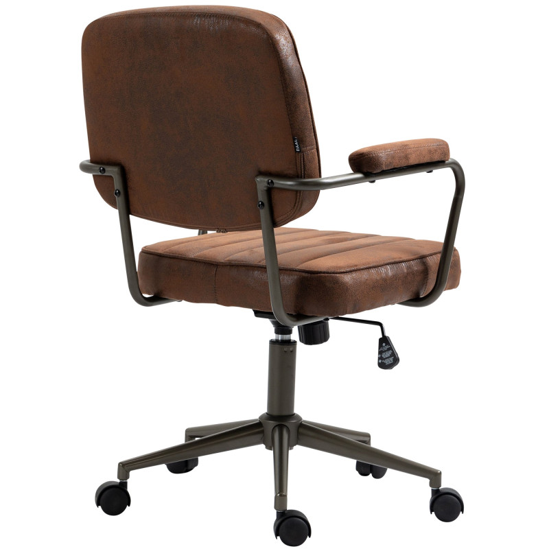 Chaise de bureau Natrona Cognac