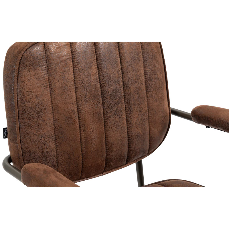 Chaise de bureau Natrona Cognac