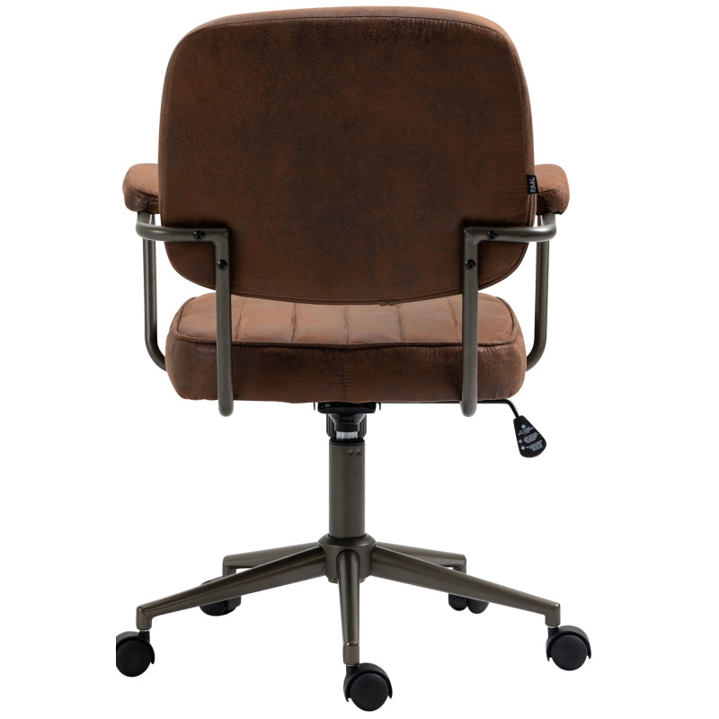 Chaise de bureau Natrona Cognac