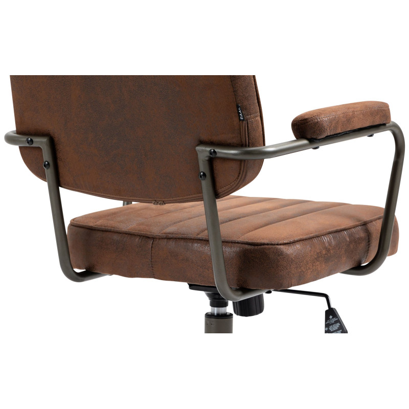 Chaise de bureau Natrona Cognac