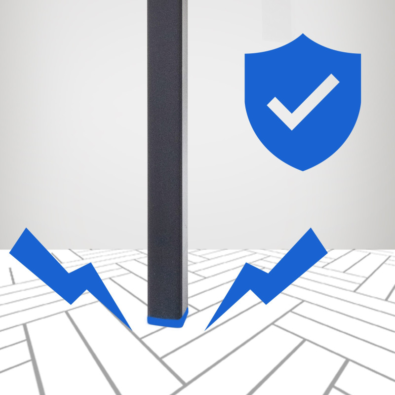 Taburete de bar Damaso B de terciopelo con estructura de 4 patas, marrón