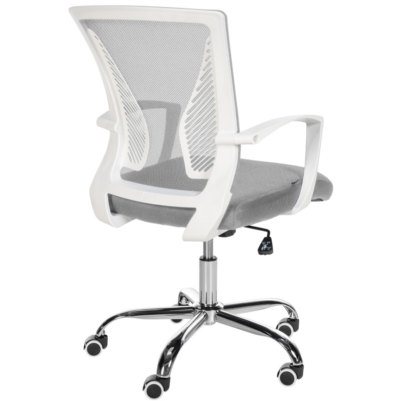 Chaise de bureau Tracy C gris clair