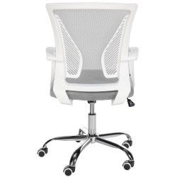 Chaise de bureau Tracy C gris clair