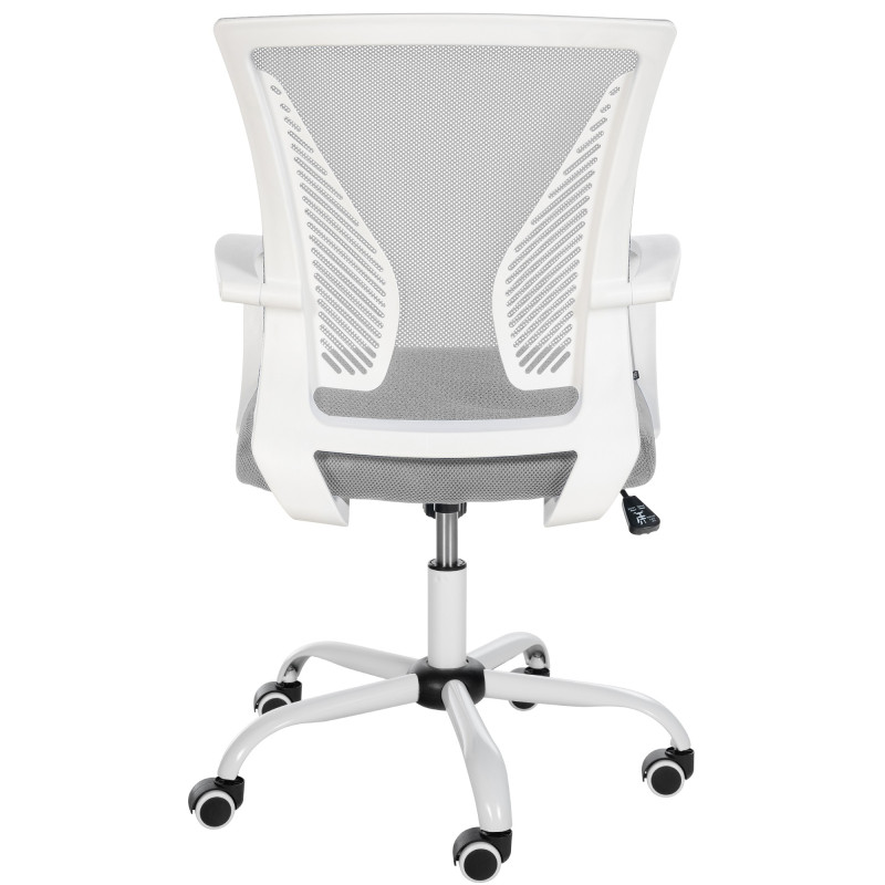 Chaise de bureau Tracy W gris clair