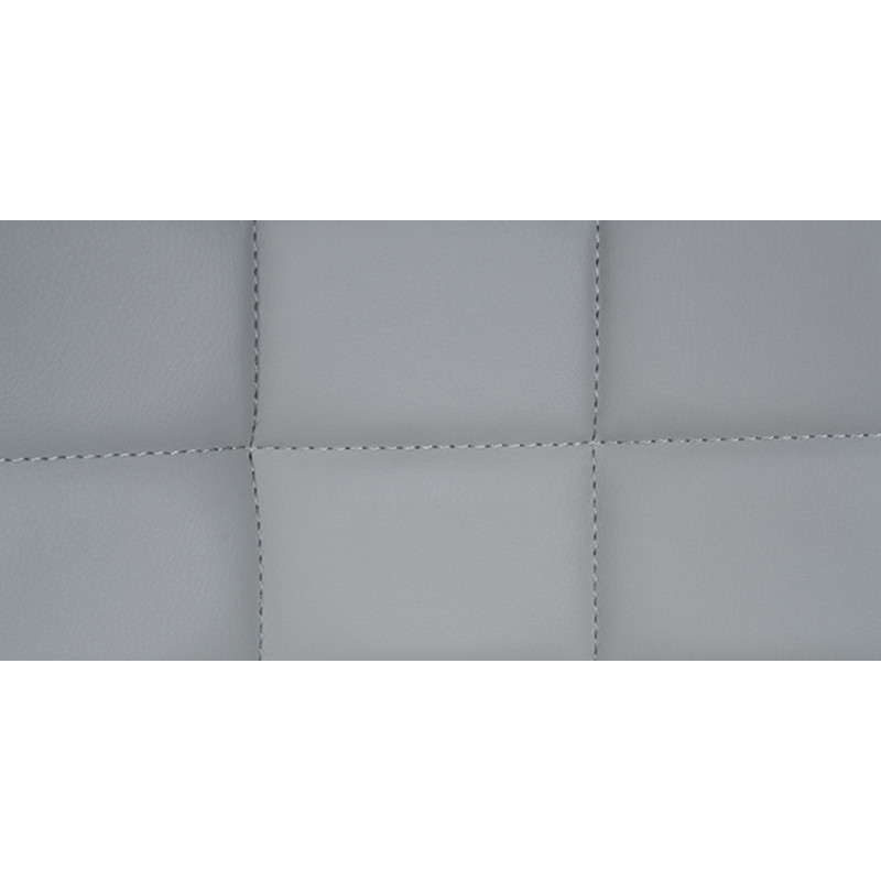 Sgabello da bar Tover, similpelle, grigio