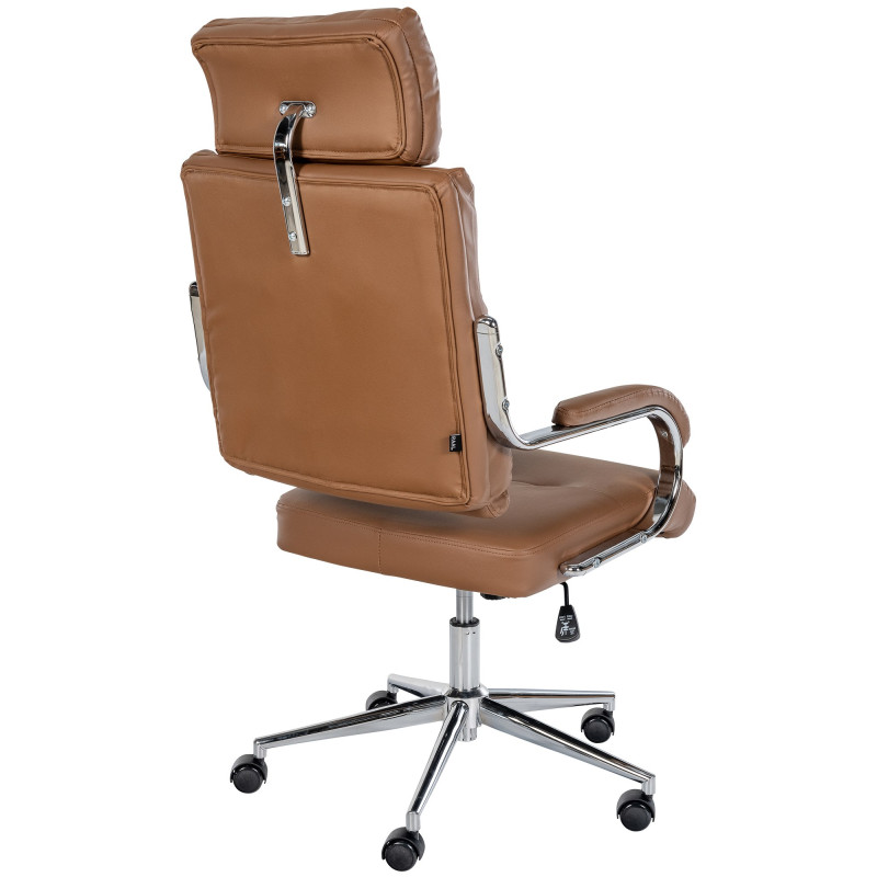 Chaise de bureau Campo marron clair