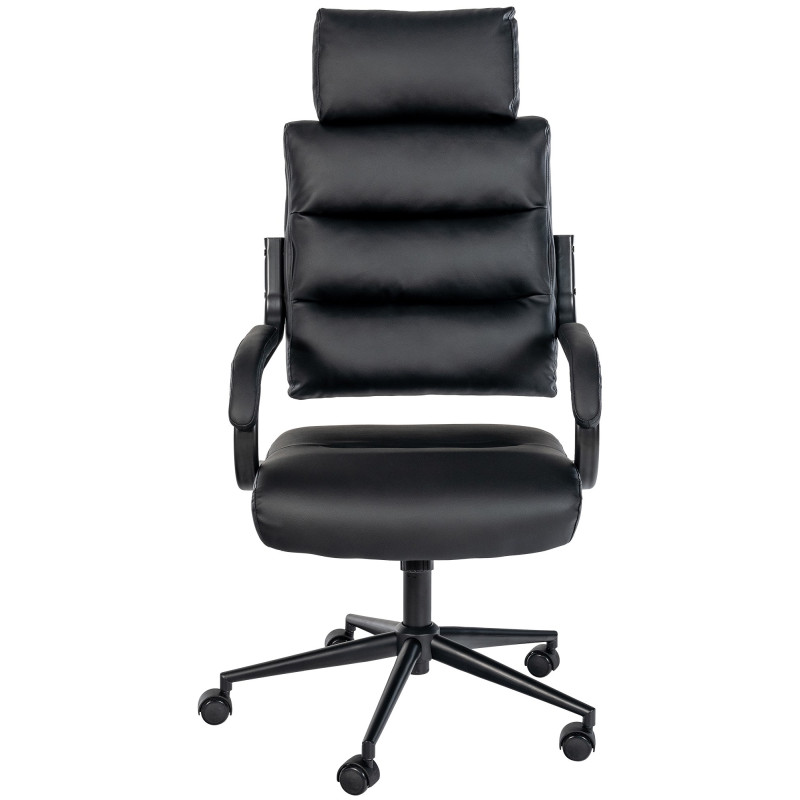 Chaise de bureau Campo noir/noir