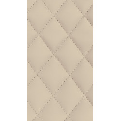 Banqueta de bar Minosa, couro sintético, creme