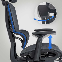 Chaise de bureau Grover noir