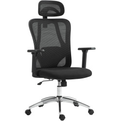 Chaise de bureau Bryden noir