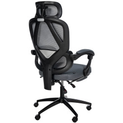 Chaise de bureau Gander gris foncé