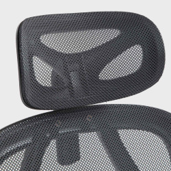 Chaise de bureau Taos noir