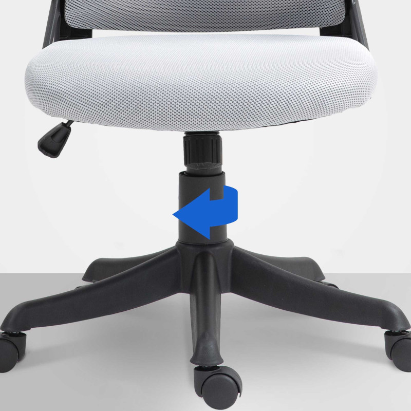 Chaise de bureau Taos gris