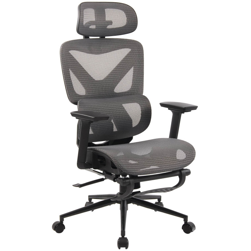 Chaise de bureau Reston noir/gris