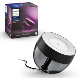 Philips Hue White é Color Ambiance, lampe Iris, compatible Bluetooth, Noir, fonctionne avec Alexa, Google Assistant et Apple Hom