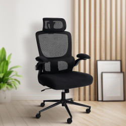 Chaise de bureau Newberg noir