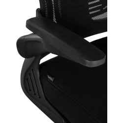 Chaise de bureau Roseburg noir