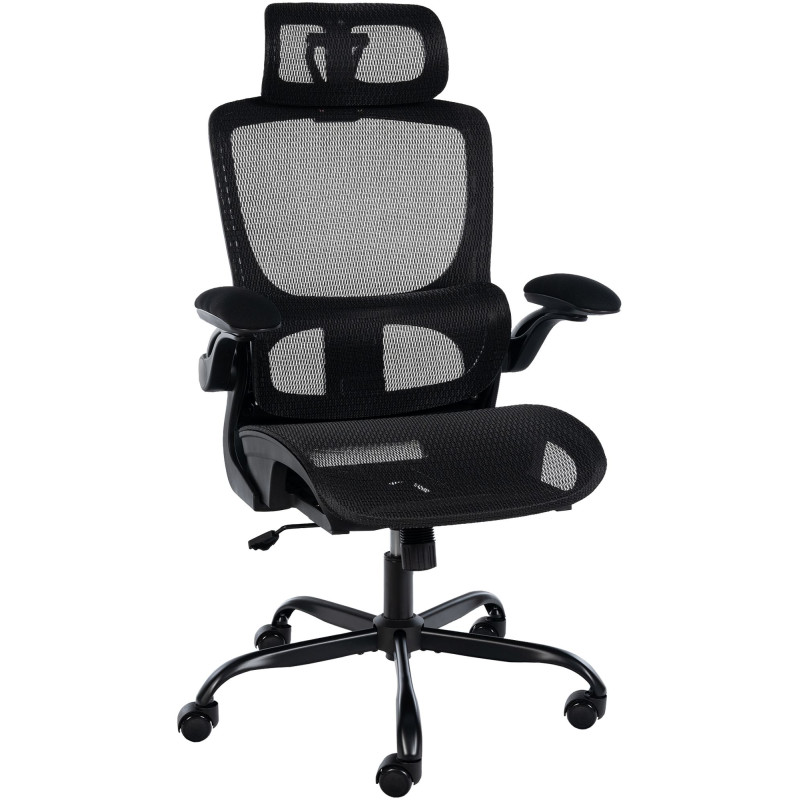 Chaise de bureau Kaylee noir