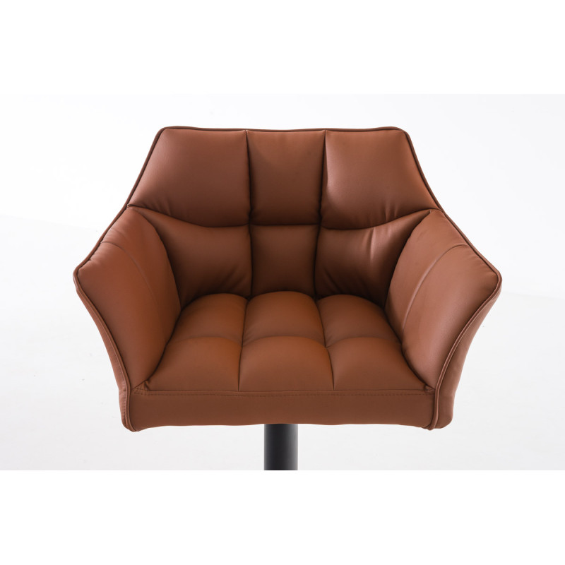 Tabouret de bar Damaso B marron clair