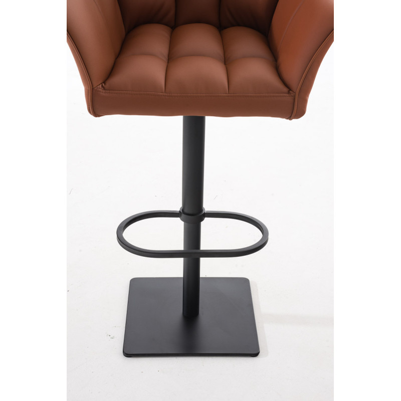 Tabouret de bar Damaso B marron clair