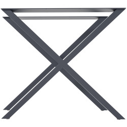 2x pieds de tables à manger Swift M gris
