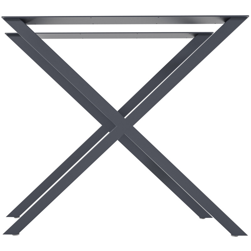 2x pieds de tables à manger Swift M gris