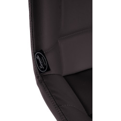 Sgabello da bar girevole Weston, similpelle, marrone