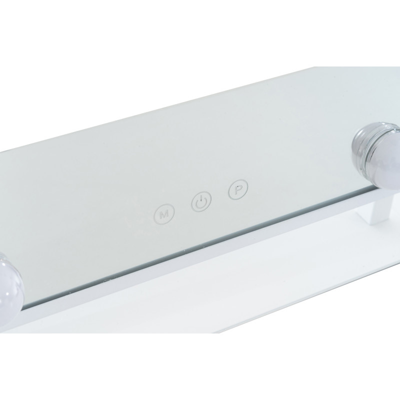 Miroir de maquillage Majuro blanc