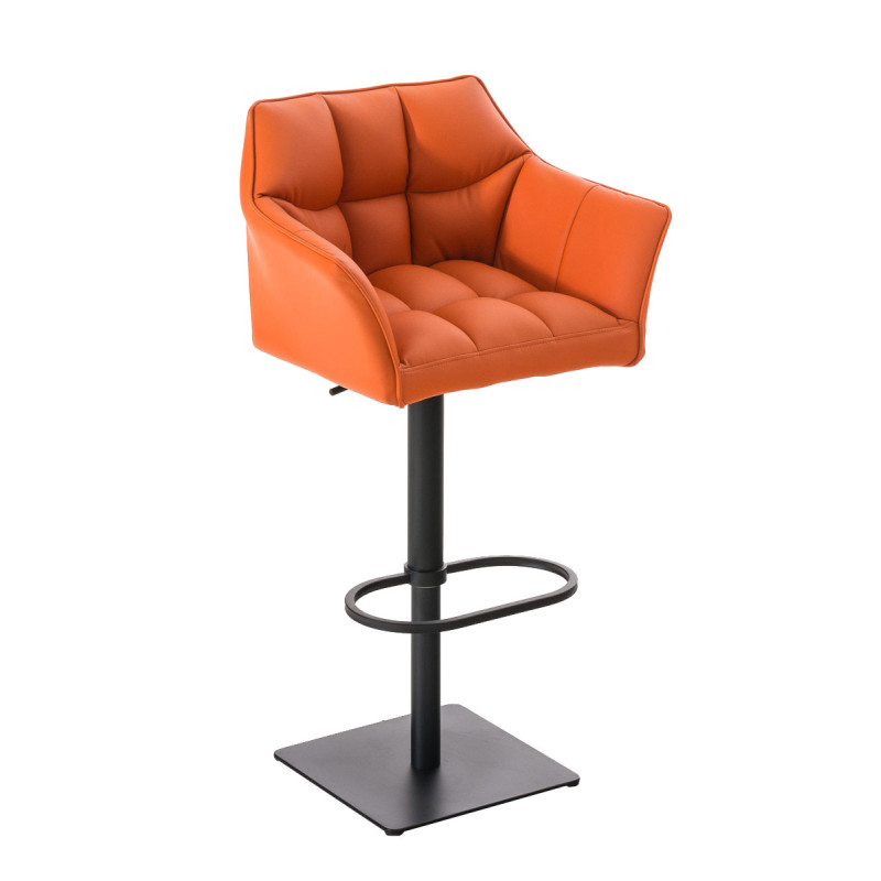 Tabouret de bar Damaso B orange