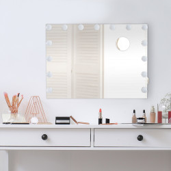 Miroir de maquillage Marlene blanc