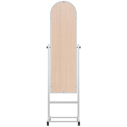 Miroir sur pied Evoir blanc