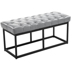 Banc en cuir artificiel...