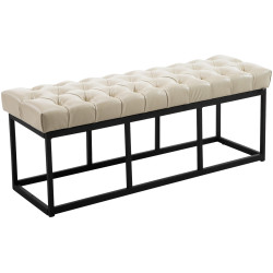 Banc en cuir artificiel...