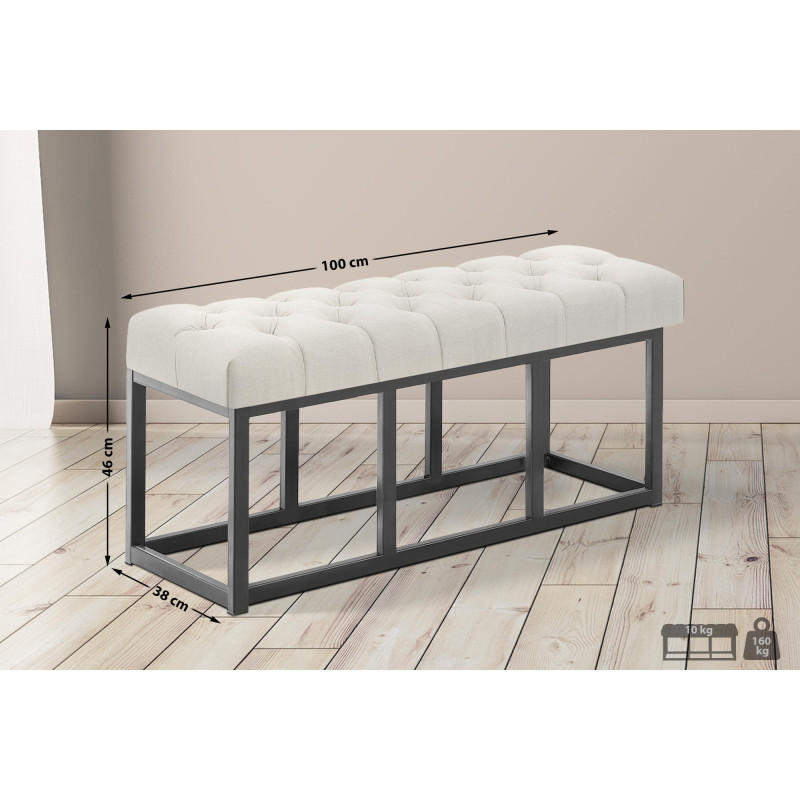 Banc Amun tissu B100