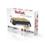 TEFAL PY558813 Crep'Party, Appareil a crepes 6 empreintes, Antiadhésif, Thermo-Spot, 6 spatules + 1 louche, Fabriqué en France