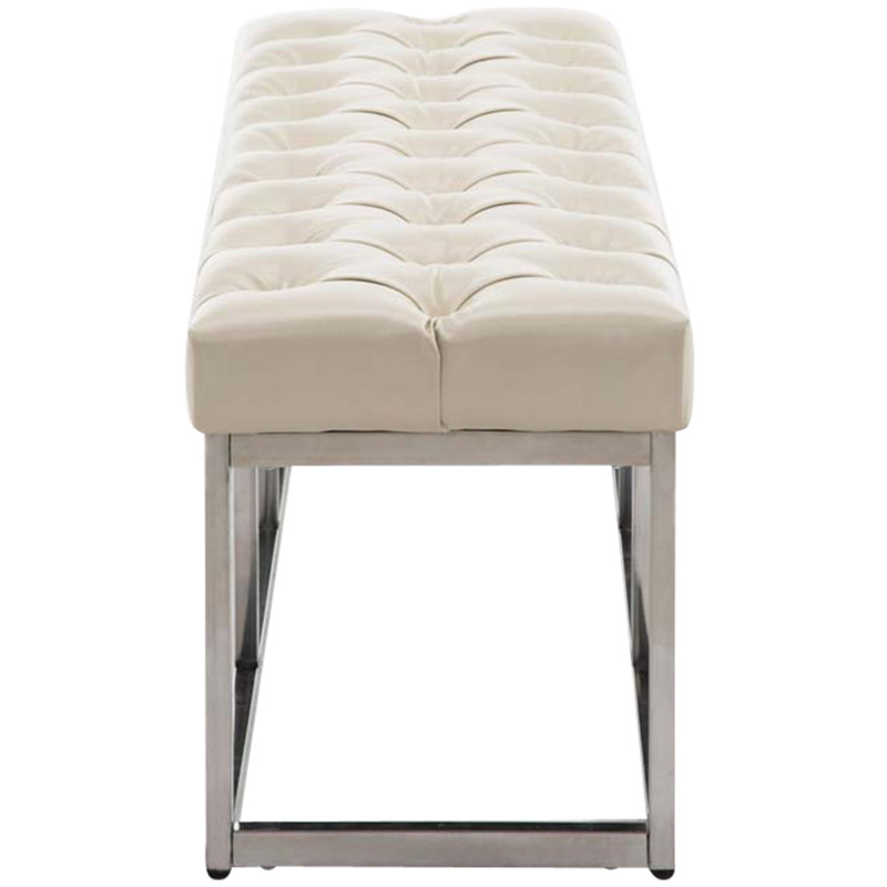 Banc en cuir artificiel Amun E120