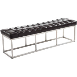 Banc en cuir artificiel...